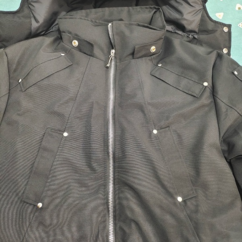 Moose Knuckles Black Down Jacket - Picture 5 of 11